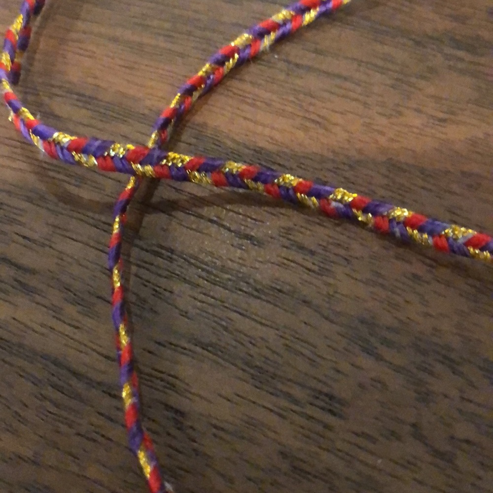 Indian drawstring purse - Picture 3 of 4